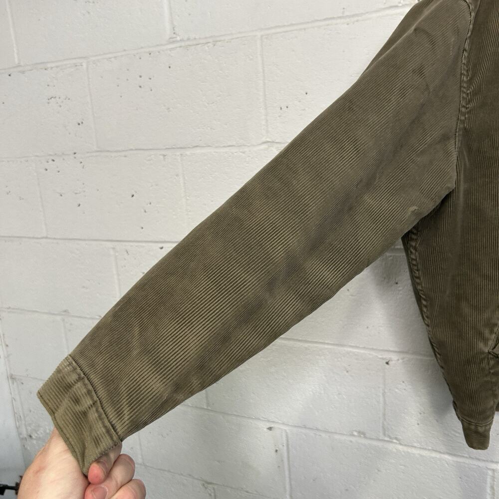 Vintage Dickies Quilt-Lined Corduroy Detroit Jacket “Green” - Picture 5 of 14